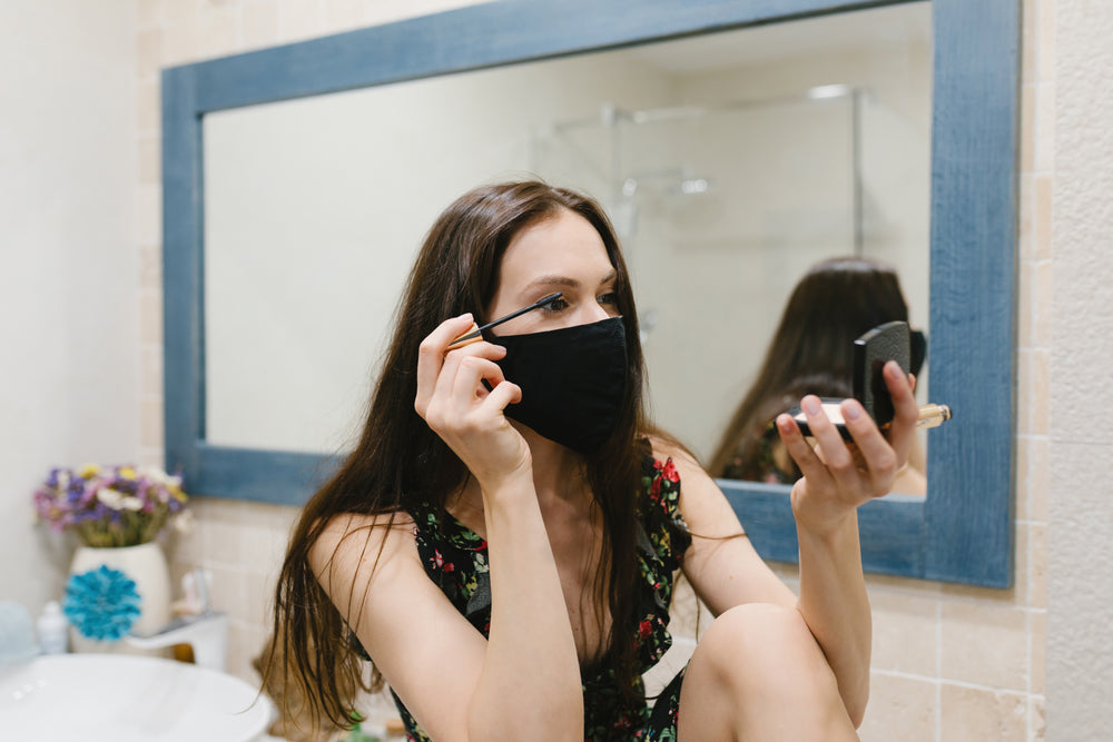 How to Keep Your Makeup From Getting on Your Mask