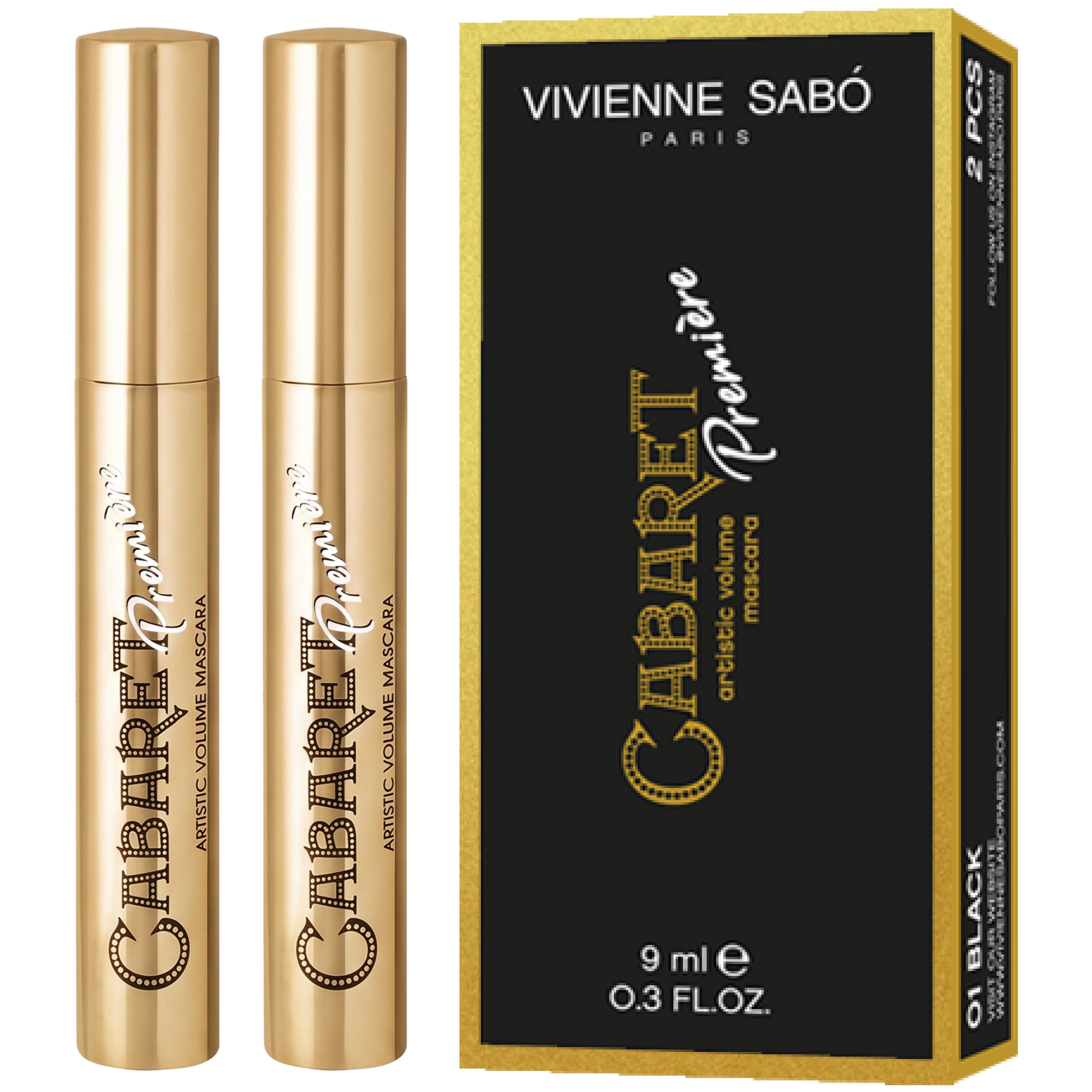 Cabaret Première Mascara Duo – Vivienne Sabó Paris