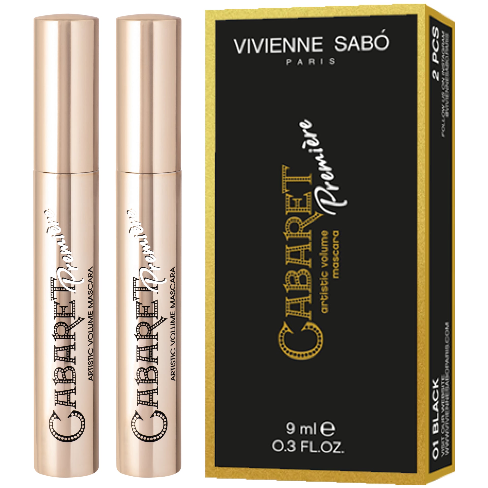 Cabaret Première Mascara Duo – Vivienne Sabo Paris