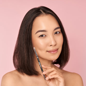 Brow Arcade - Cruelty-free waterproof eyebrow pencil - Dark Brown (Shade 04)| Black Brown (Shade 04)